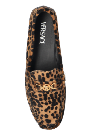 Versace Animal print loafers shoes