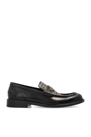 Skórzane buty typu `loafers`