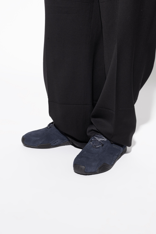 Versace Zapatillas de deporte de ante 'Galaxia'