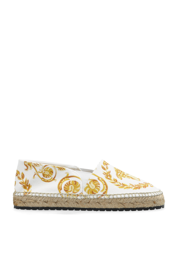 Patterned espadrilles od Versace Kids