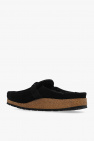 Birkenstock ‘Buckley’ suede slides