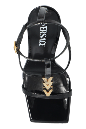 Versace Sandały na obcasie