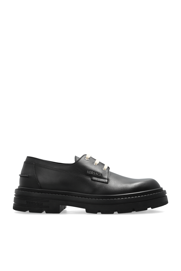 Versace Leather boots Adriano