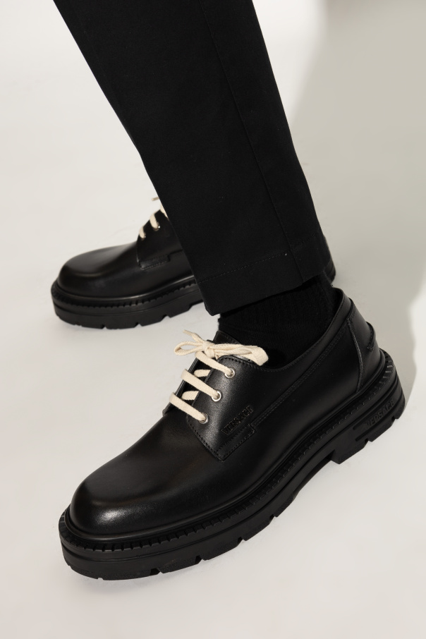 Versace Leather boots Adriano