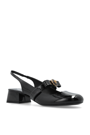 Versace Heeled shoes ‘Gianni Ribbon’