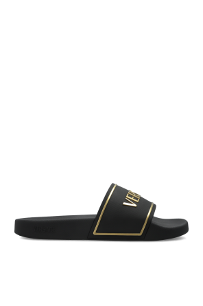 Chanclas de goma con logo