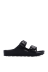 Birkenstock Kids BLACK ‘Arizona Eva’ slides