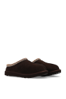 UGG Kids BROWN ‘Tasman II’ suede slides