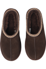 UGG Kids BROWN ‘Tasman II’ suede slides