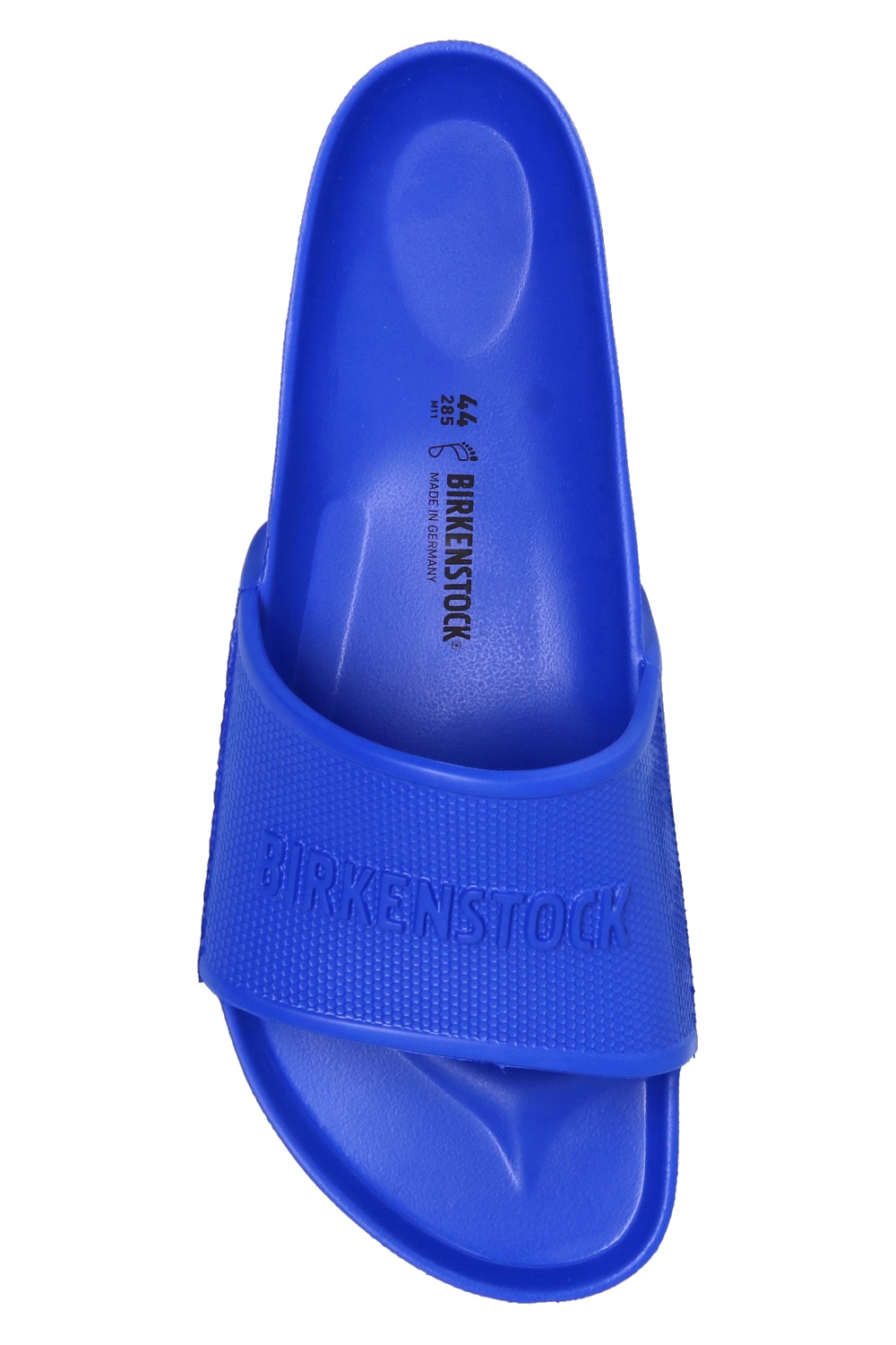 birkenstock blue plastic