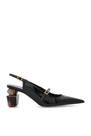 High heel shoes od Versace