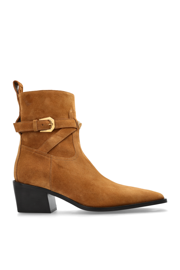 Versace Zamszowe botki