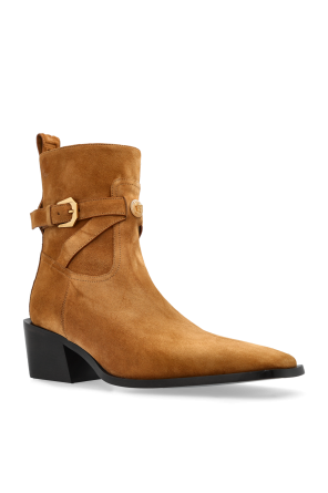 Versace Zamszowe botki