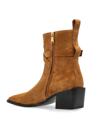 Versace Zamszowe botki