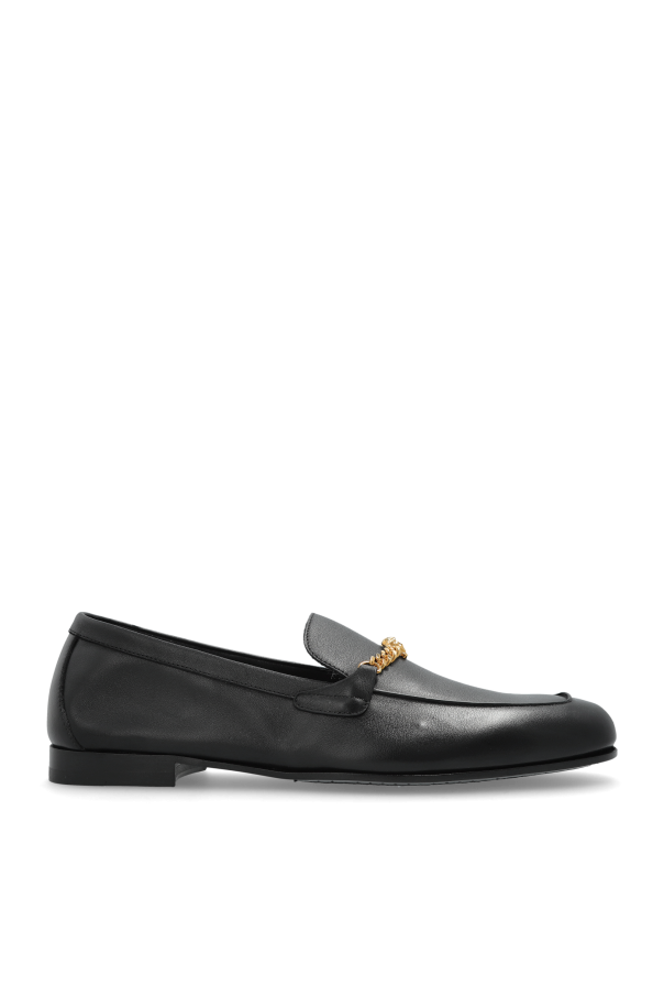 Versace Skórzane buty typu `loafers`