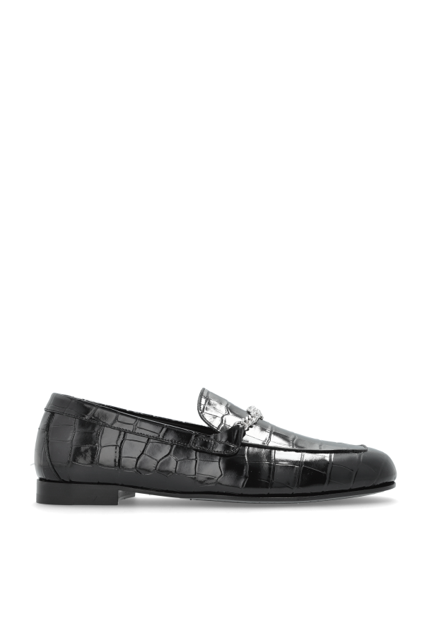 Loafers type shoes od Versace