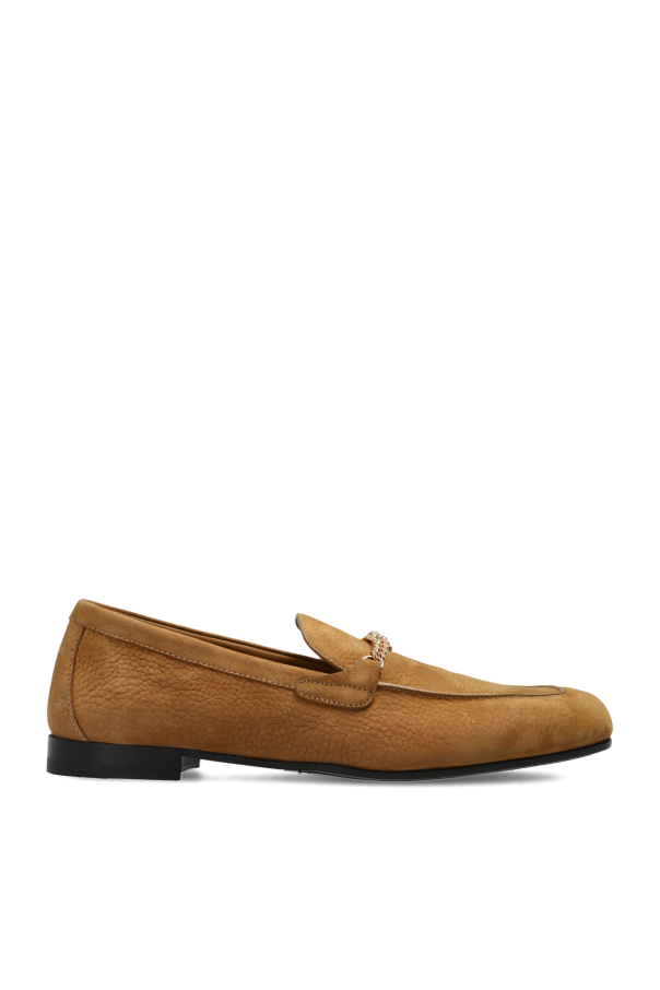 Versace Mocasines de ante tipo ‘Loafers’