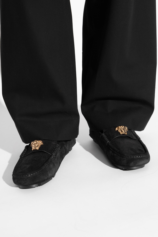 Versace Suede moccasins