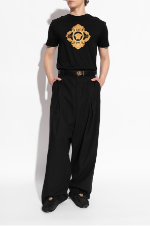 Versace Suede moccasins