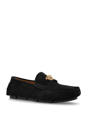 Versace Suede moccasins