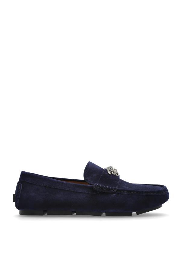 Suede loafers od Versace