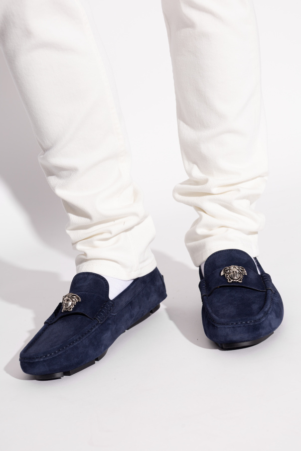 Versace Suede loafers