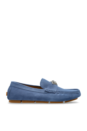 Suede loafers