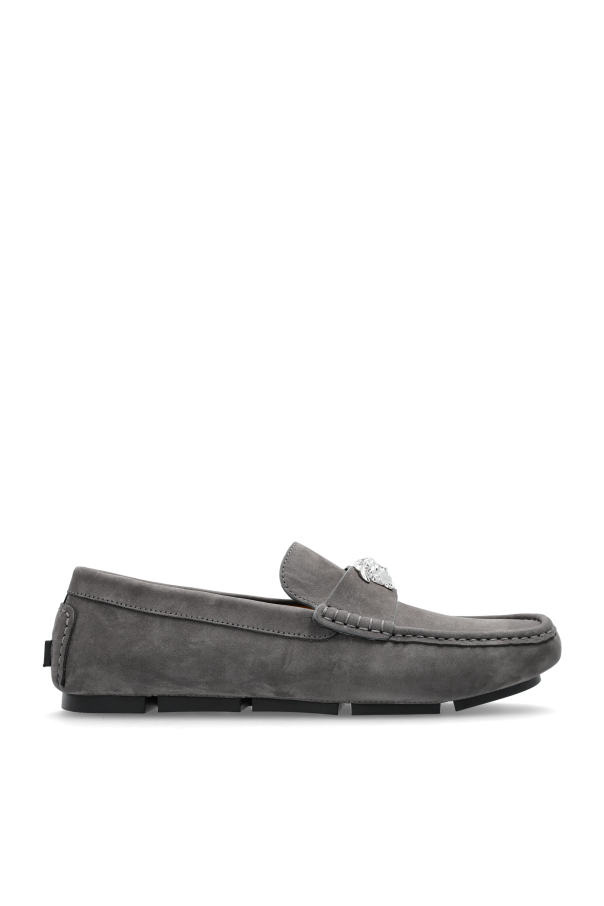 Suede loafers od Versace