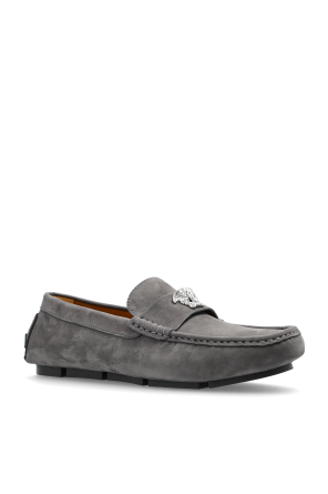 Versace Mocasines de ante