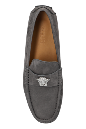 Versace Mocasines de ante