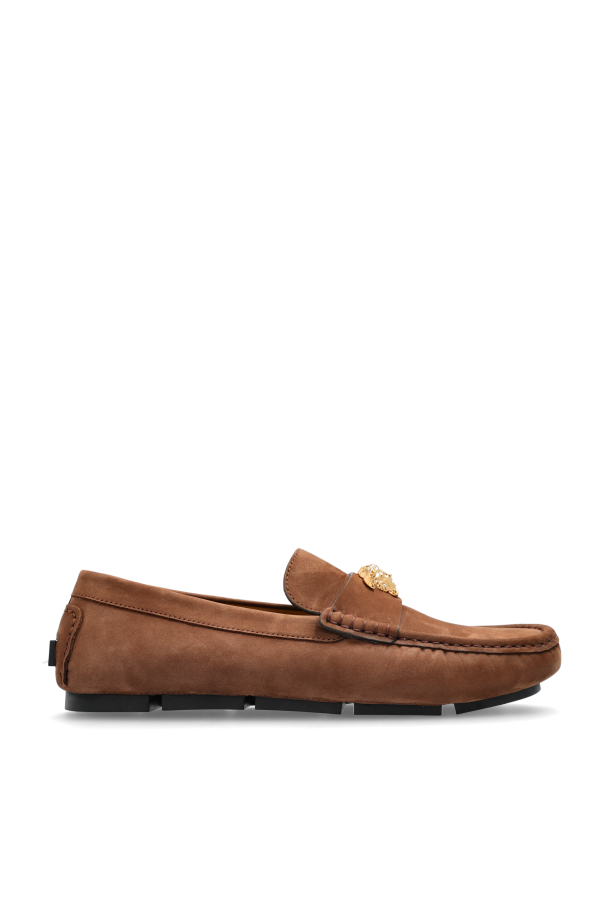 Suede loafers od Versace