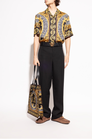 Versace Suede loafers