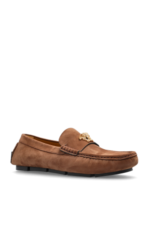 Versace Suede loafers