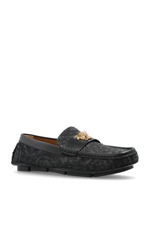 Versace Loafers with 'barocco' pattern