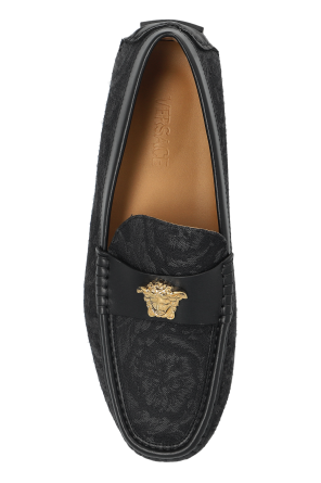 Versace Loafers with 'barocco' pattern