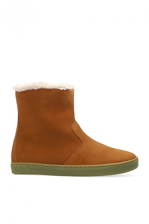 ‘Lille’ suede snow boots od Birkenstock Kids
