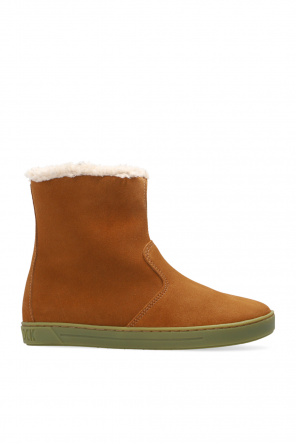 ‘lille’ suede snow boots od Birkenstock Kids