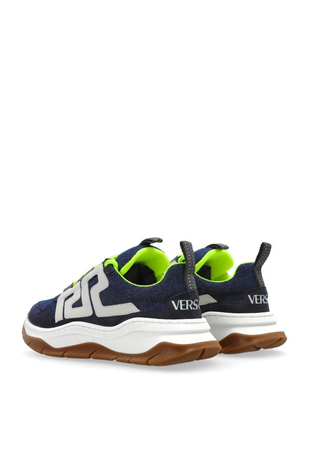Versace Kids Buty sportowe z logo