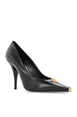 Versace Leather heeled shoes