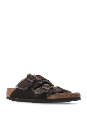 Birkenstock ‘Arizona Shearling’ slides