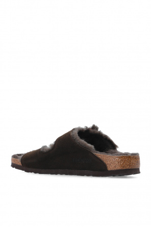 Birkenstock ‘Arizona Shearling’ slides