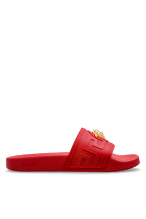 Rubber flip-flops with Medusa head