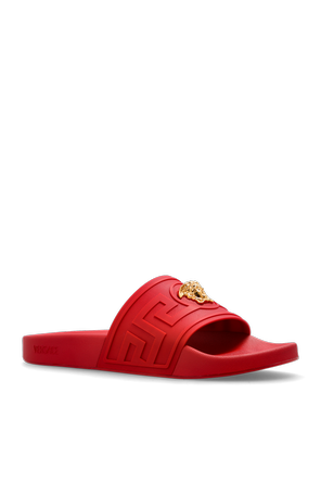 Versace Gummisandalen mit Medusenkopf