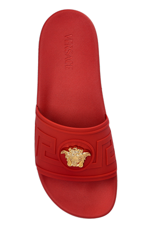 Versace Gummisandalen mit Medusenkopf