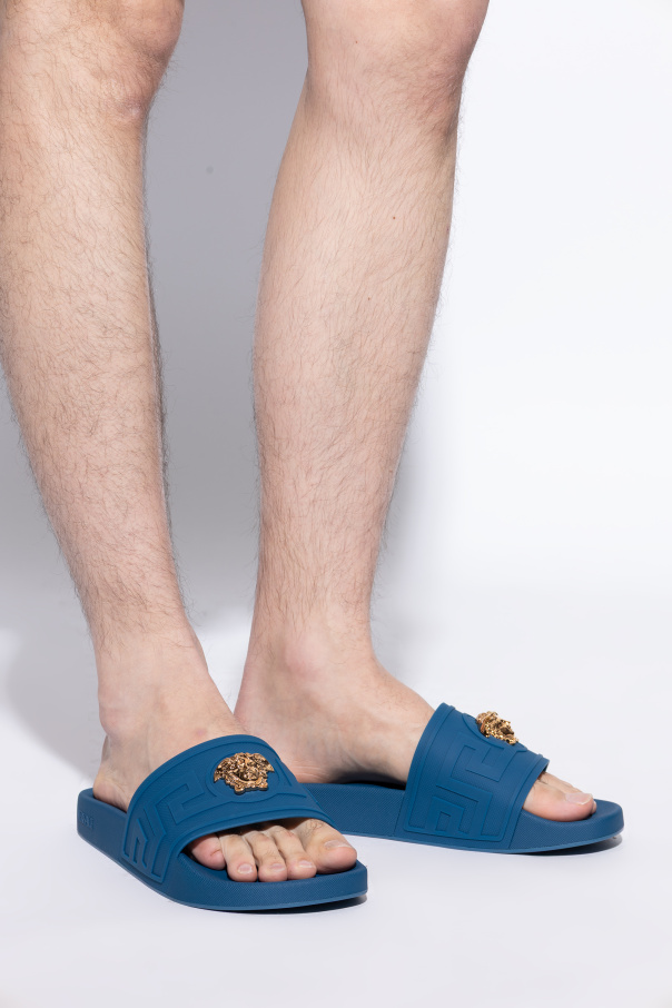 Versace Rubber flip-flops with Medusa head