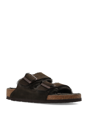Birkenstock 'Arizona Shearling' slides
