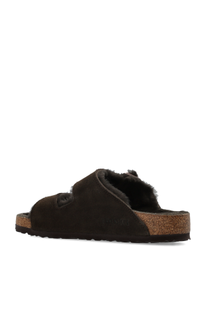 Birkenstock 'Arizona Shearling' slides