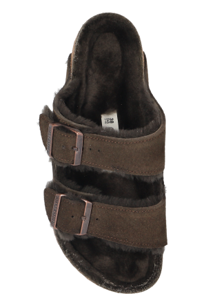 Birkenstock 'Arizona Shearling' slides
