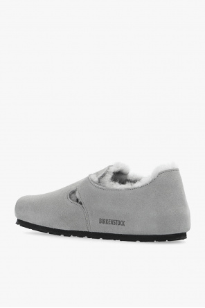 Birkenstock ‘London Shearling’ suede shoes