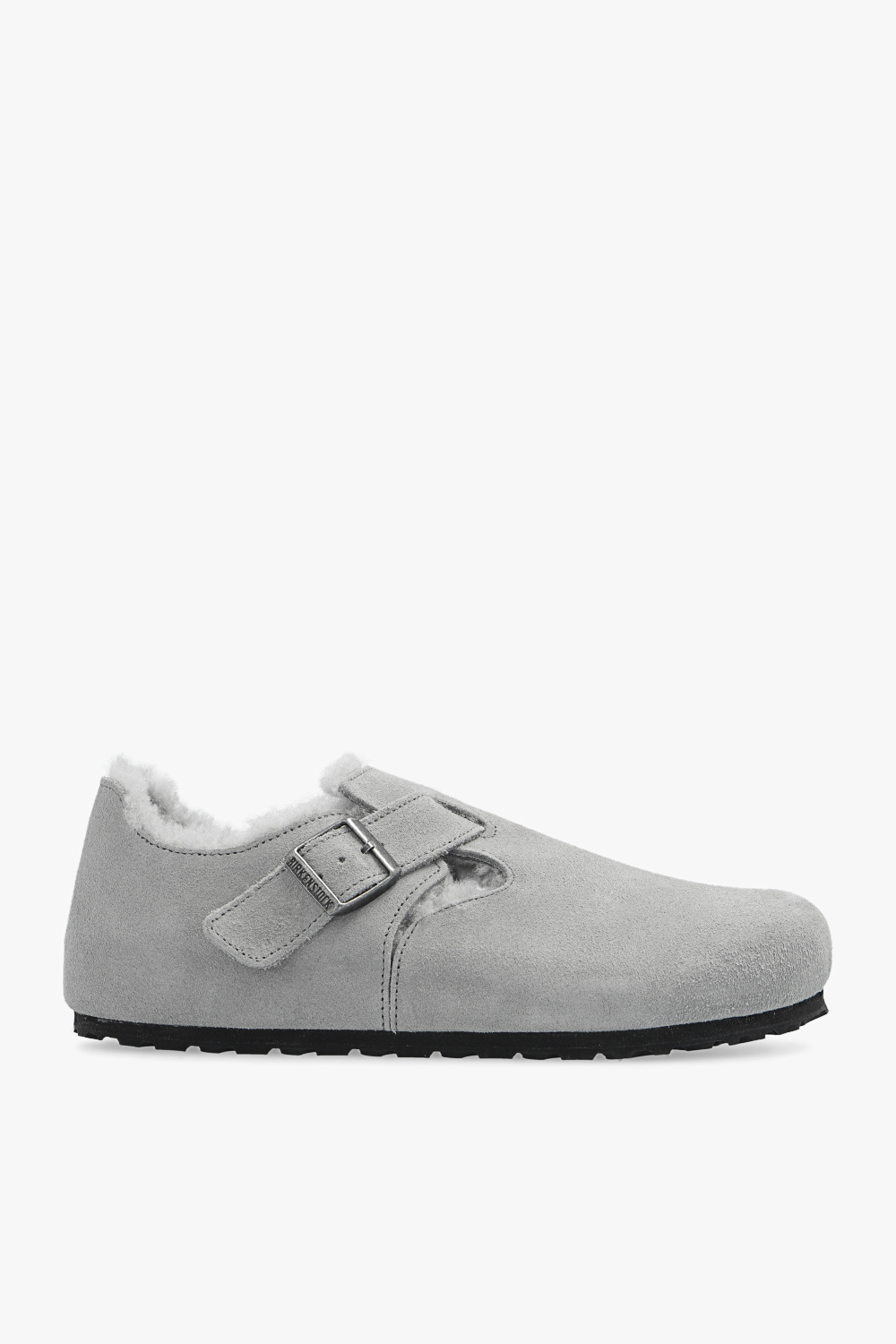 Birkenstock ‘London Shearling’ suede shoes